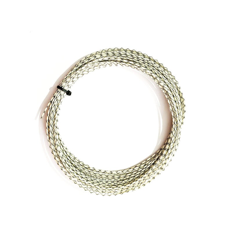 Gmefvr Tennis Racquet String String Off White Multi Shade Pack of 1- Gauge 1.30 mm 17g 12.2m - Image 1