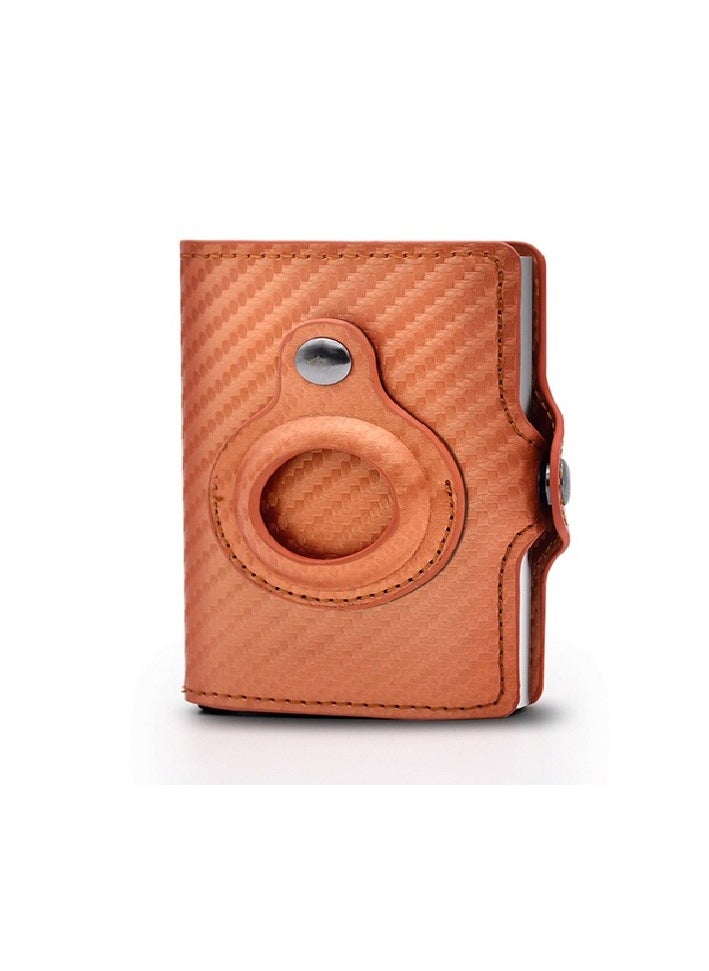 xozgdovg - Rfid Card Holder Men Women Airtag Wallet Money Bag Leather Purse Slim Thin Wallets For Apple AirTags Tracker Air Tag - Image 1