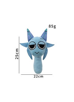 Y&D Sprunki Plush Toys, Sprunky Wenda & Gray Plushies Pillow Stuffed Animal Figure Dolls for Game Fans Gifts for Kids  - Image 1
