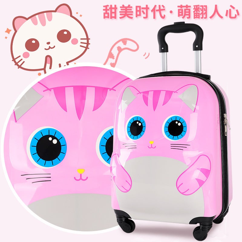 3D Cartoon Animal Kids Suitcase 18 Inch Carry-On - Image 1