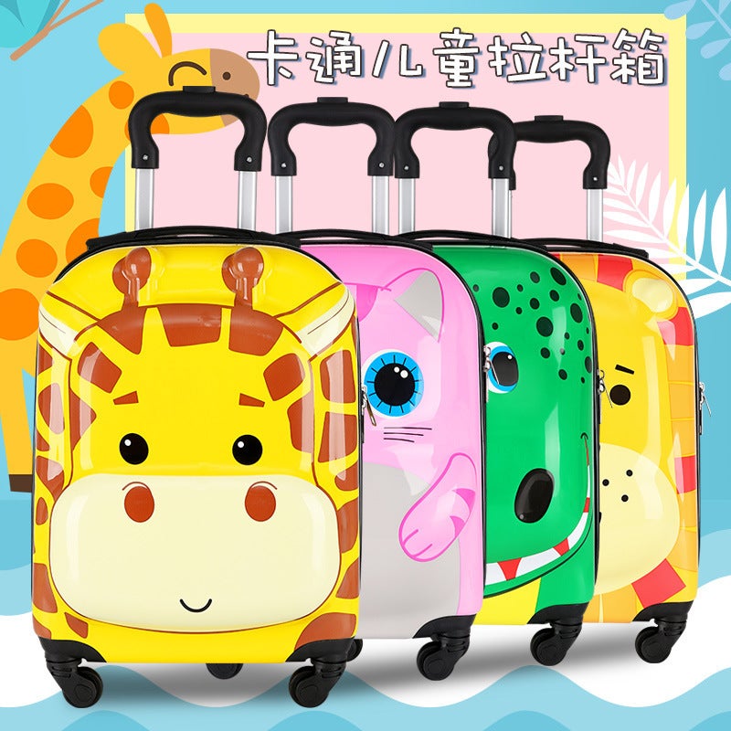 3D Cartoon Animal Kids Suitcase 18 Inch Carry-On - Image 4