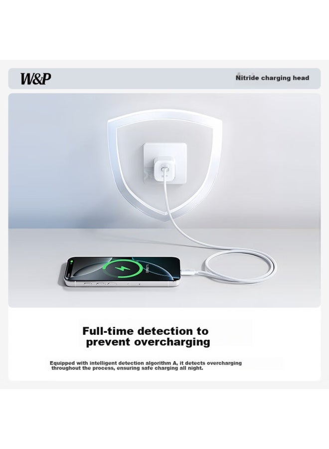 WP Mini Ice Line For Apple 16/15 Charging Cable Pd60w Fast Charge Apple Data Cable Type-c Dual Head Huawei Mate70/tablet Laptop Ipad Car Universal - Image 3