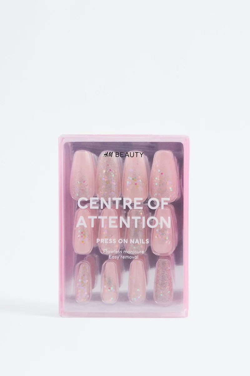 H&M Glittery press-on nails