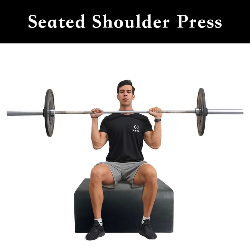 UKIA Multi-Functional Hip & Glute Training Bench - Hip Thrust Bench Machine - Booty Sprout, Step Ups, Push-ups, Box Squats and Weightlifting for Total Body Workout Equipment. - Image 5