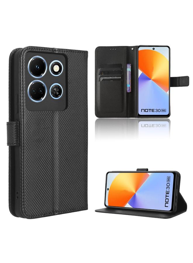 S-TOP Case For Infinix Note 30 5G Diamond Texture Leather Phone Case - Image 1
