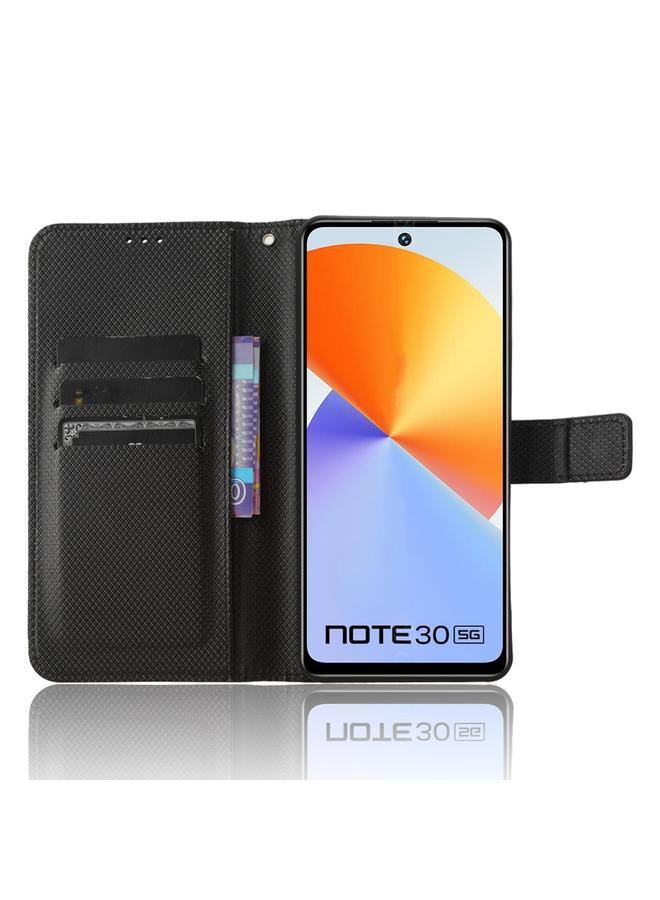 S-TOP Case For Infinix Note 30 5G Diamond Texture Leather Phone Case - Image 4