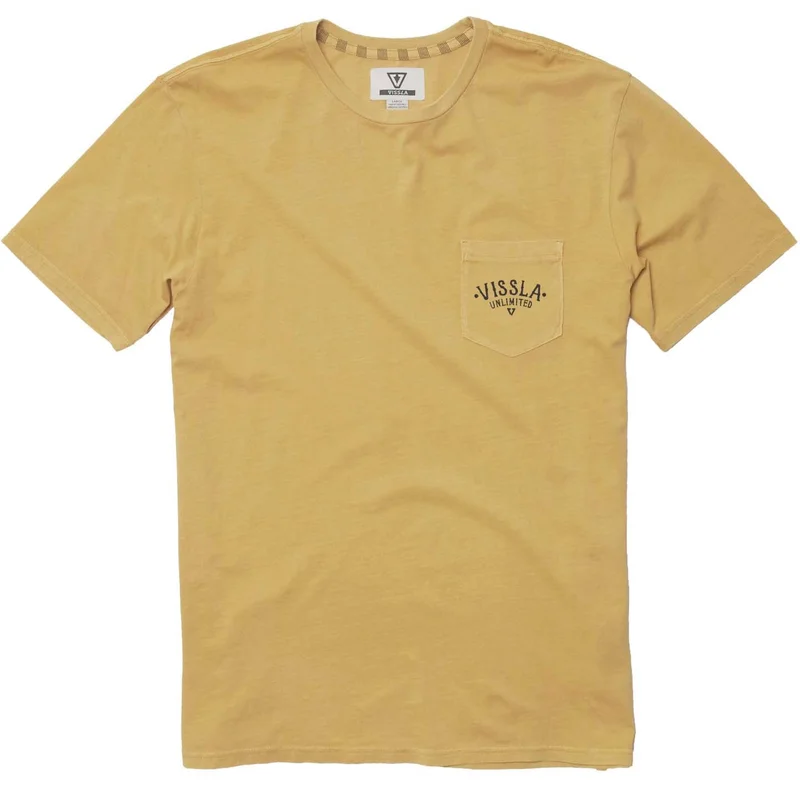 Vissla Shapers Club T-Shirt Ale 100% Cotton