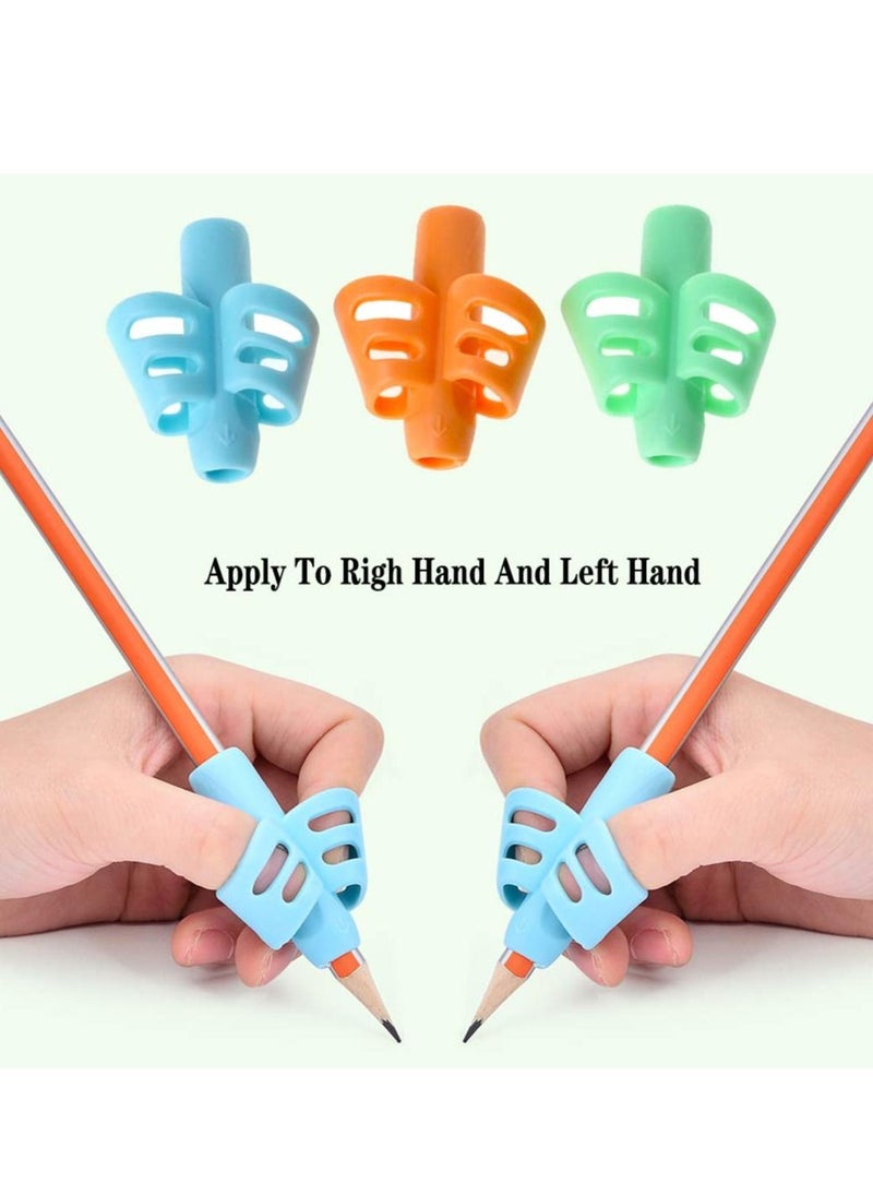 Y&D - Pencils Grips for Kids Handwriting Posture Correction Training Writing AIDS toddler Preschoolers Students Children Special Needs (8 Pcs) - Image 1