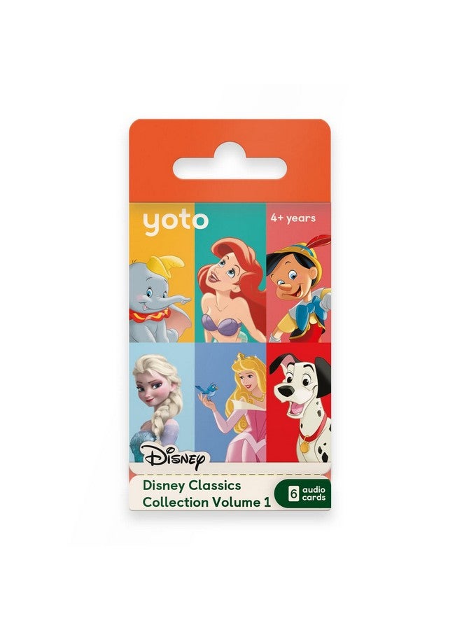 YOTO YOTO Disney Classics Collection: Vol. 1 - Kids 6 Audio Cards for Use with Player & Mini All-in-1 Audio Device, Educational Screen-Free Listening with Fun Playtime Bedtime Travel Stories, Ages 4+ - Image 1