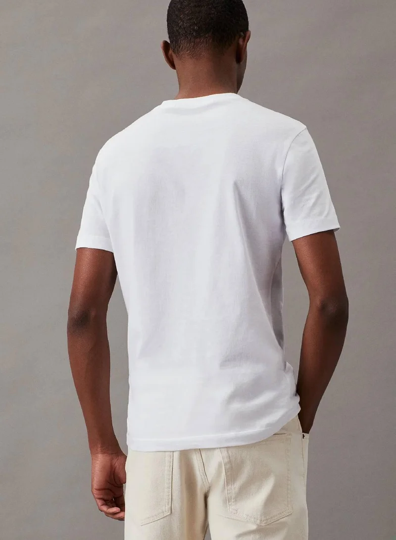 Calvin Klein Jeans Slim Monogram Pocket T-Shirt