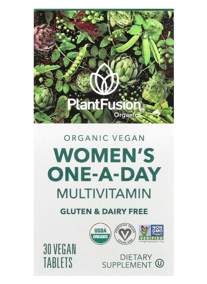 Women's One-A-Day Multivitamin Organic Vegan 30 Vegan Tablet - pzsku/Z16E2A243DAC07A07313BZ/45/_/1728489216/da530ddc-669f-4ee0-affd-939678c43d31