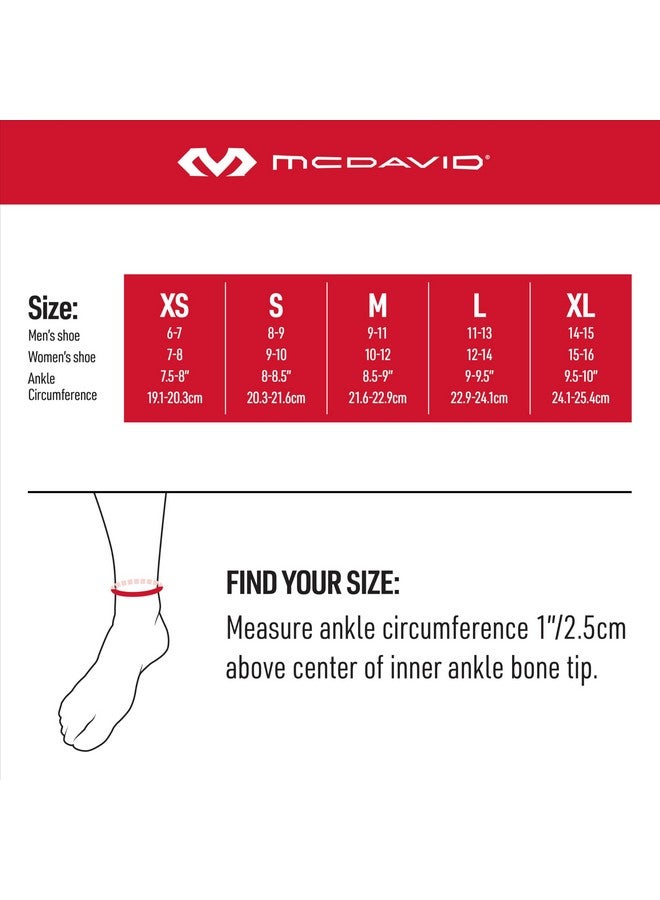 McDavid Ankle Brace Ultralight for Sprained Ankle, Figure 8 Ankle Braces, Lace up Ankle Brace, Ankle Braces for Men and Women, Ankle Support Brace and Stabilizer - Image 5