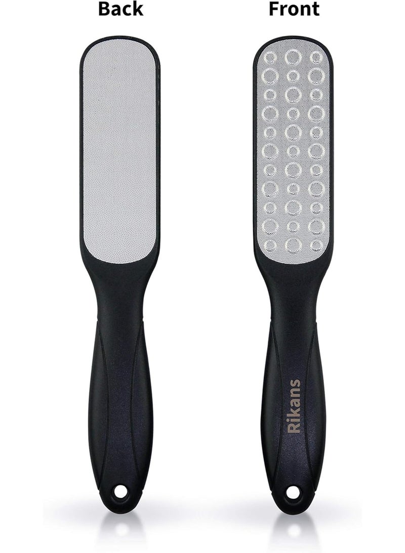 Rikans Colossal Foot File, Professional Foot Rasp Callus Remover, Foot Care Pedicure Tool to Remove Hard Skin,Can Be Used on Wet or Dry Skin, High Grade Stainless Steel File (Foot File Set) - Image 3