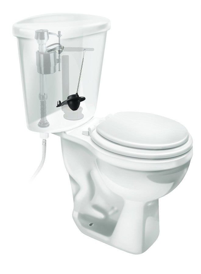 فلويد ماستر غطاء المرحاض Fluidmaster 503 ذو الإطار المرن العالمي مقاس 2 بوصة - Image 4