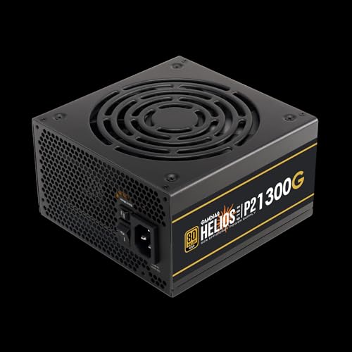 Gamdias 1300G Power Supply | Fully Modular | ATX 3.0 Version| 80 Plus Gold Certified | Japanese Capacitor | 120mm Fan | for RTX 40 Series GPU | 1300 Watt | PCI-E Gen 5.0 Ready - Image 1