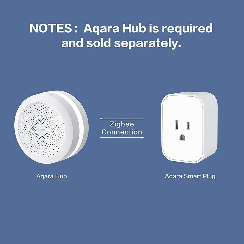 Aqara قابس أكارا الذكي، يتطلب محور أكارا، Zigbee، مع مراقبة الطاقة، حماية من الحمل الزائد، جدولة وقدرات التحكم الصوتي، يعمل مع أليكسا، مساعد جوجل، ومتوافق مع آبل هوم كيت - Image 2