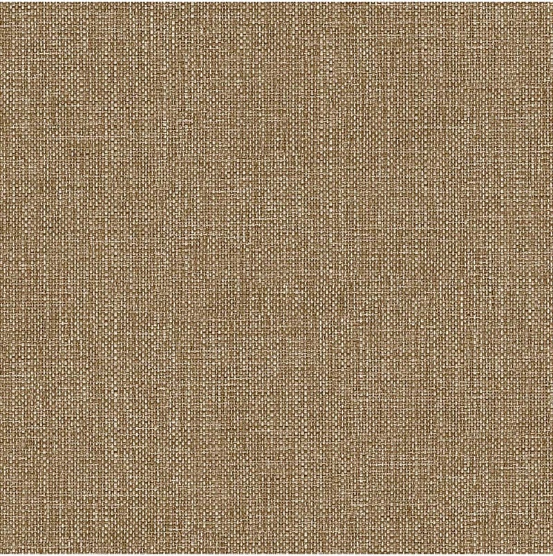 7801 | Coarse Linen Fabric Texture Wallpaper (7801-6 : Brown)
