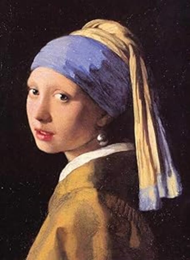 TOMAX Tomax Puzzles Girl With A Pearl Earring puzzle, Multicolor, Mini 1000 pcs, ‎M100-039 