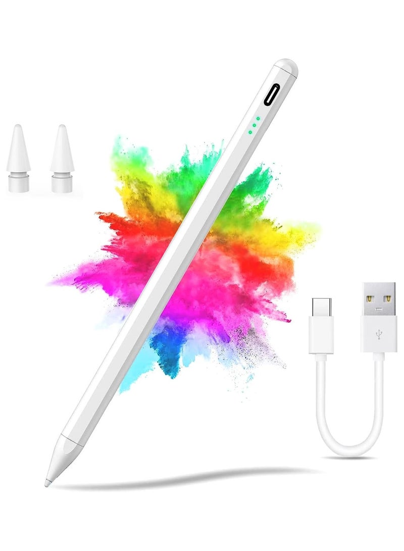 High-Sensitivity Stylus Pen for Android Tablets and Smartphones – Dual Tip Touch Pen Compatible with iOS and Android Devices – Replaceable Tips - Image 1