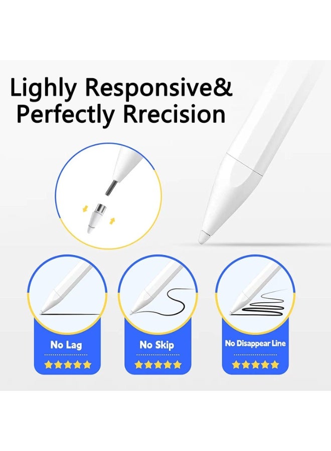 High-Sensitivity Stylus Pen for Android Tablets and Smartphones – Dual Tip Touch Pen Compatible with iOS and Android Devices – Replaceable Tips - Image 2