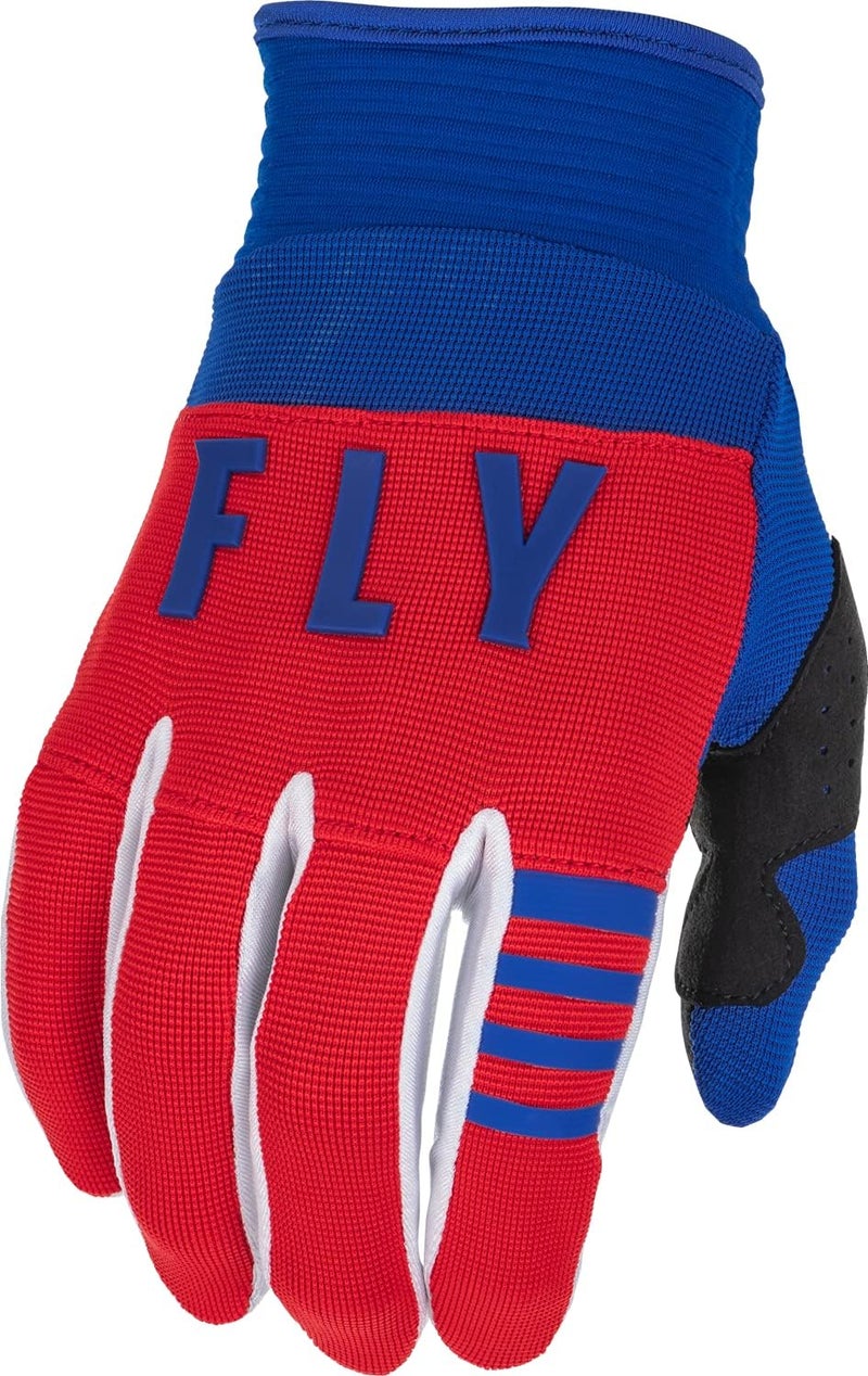 Fly Racing Boys' F-16 Gloves - Red/White/Blue - Image 1