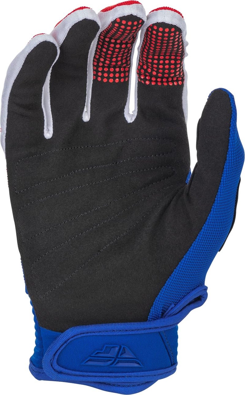 Fly Racing Boys' F-16 Gloves - Red/White/Blue - Image 2