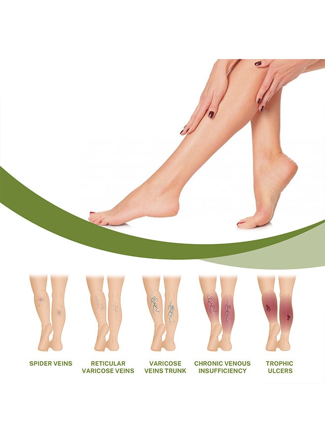 EELHOE Varicose Veins Cream, Spider Veins Repair Cream for Legs, Varicose & Spider Vein Treatment, Leg Cream for Soothing and Repair (50g) - Image 4
