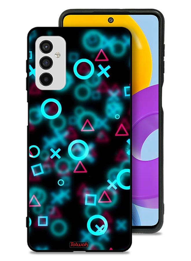Tolwak Samsung Galaxy M52 5G Protective Case Cover Squid Game Icons Small - Image 1