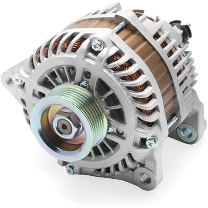 HLBTK 11315N A3TJ0691 Alternator 12V 150A Compatible with Infiniti G25 2011-2012 V6 2.5L, M35 2006-2008 V6 3.5L Replaces# 23100-EG010 - Image 1