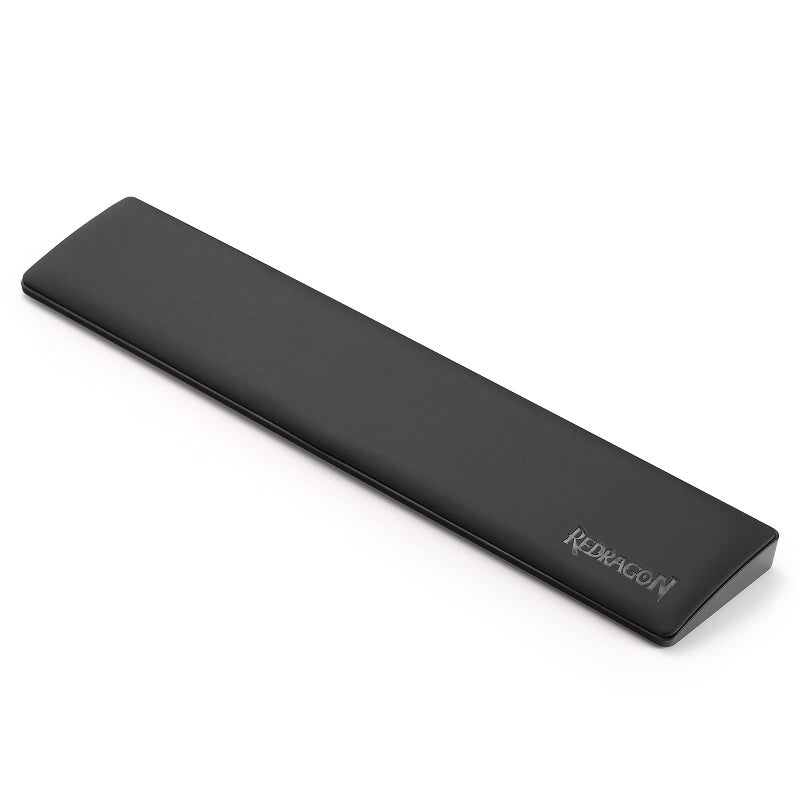 Redragon P036 Meteor M Computer Keyboard Wrist Rest Pad, Ergonomic Soft Memory Foam Wrist Support w/Anti-Slip Rubber Base, 80% 87 Keys TKL Size 14.13 x 2.87 in, 0.78 inch (20mm) Height, Black - Image 1