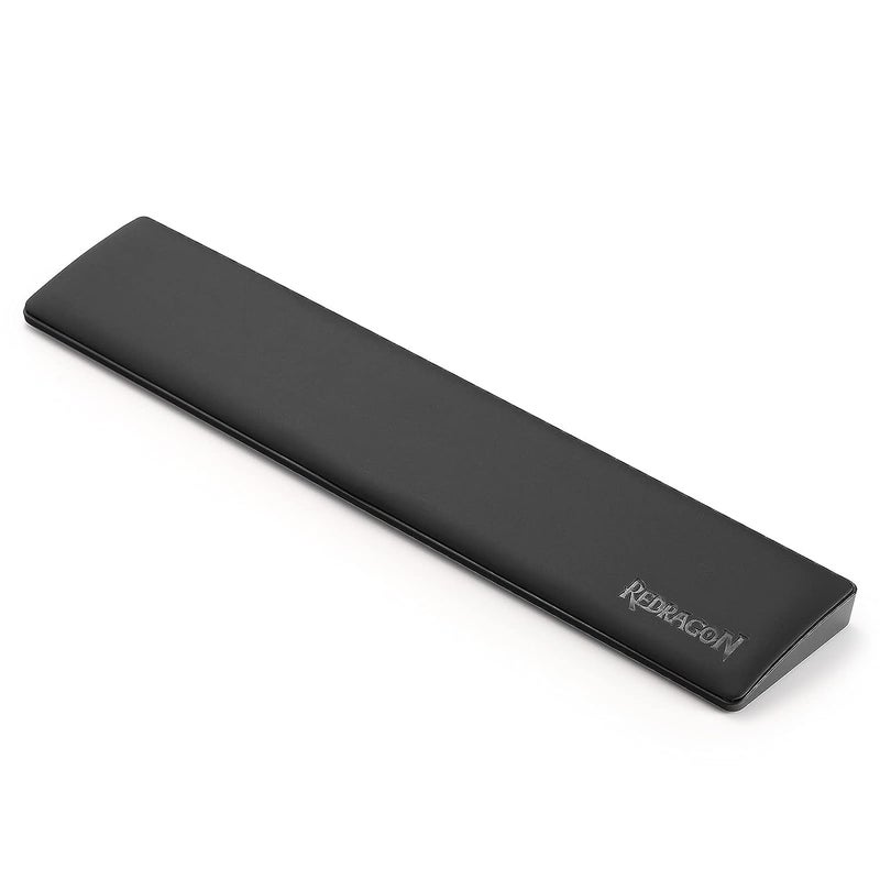Redragon P036 Meteor M Computer Keyboard Wrist Rest Pad, Ergonomic Soft Memory Foam Wrist Support w/Anti-Slip Rubber Base, 80% 87 Keys TKL Size 14.13 x 2.87 in, 0.78 inch (20mm) Height, Black - Image 4