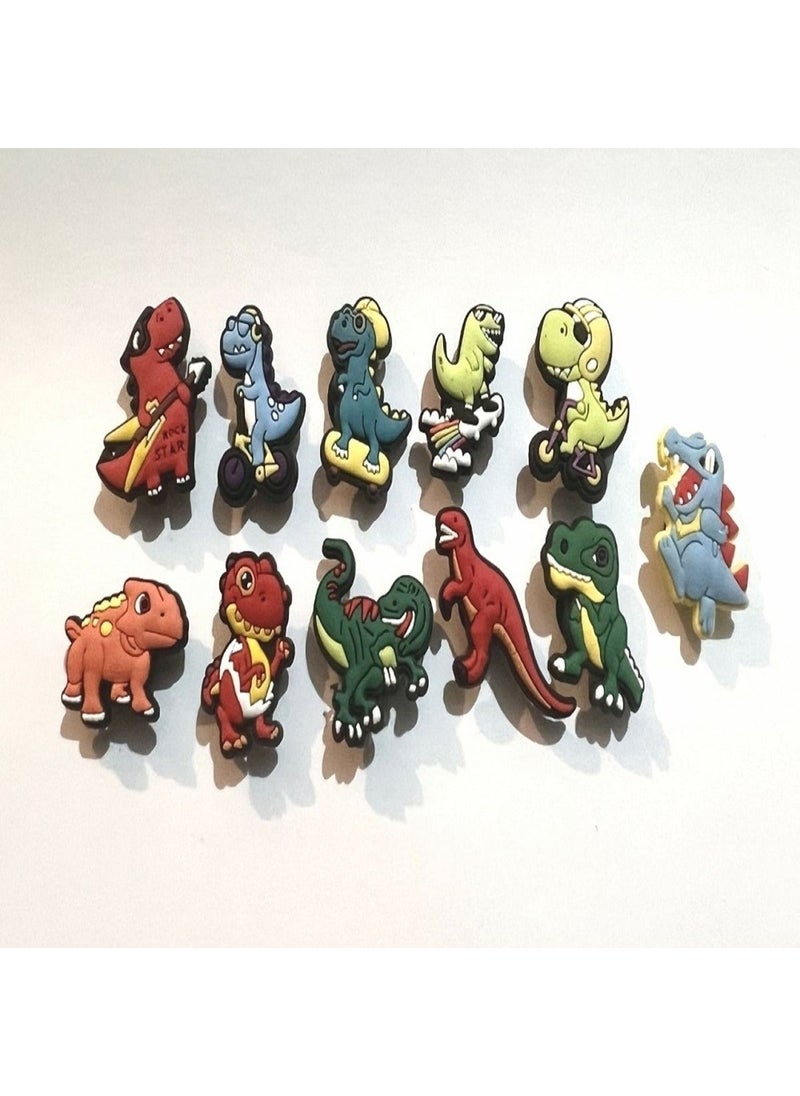 Marimari Slipper Ornaments Set 11 Pieces Cute Dinosaur Series  - Image 1