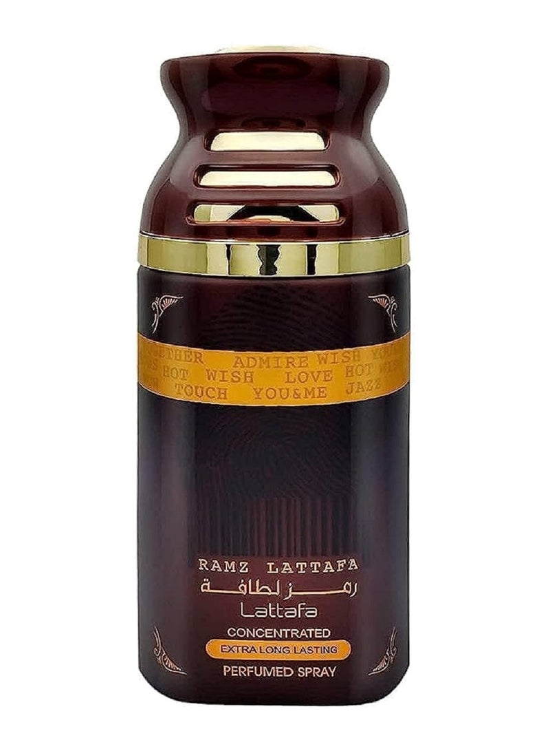 Lattafa Ramz Gold Concentrated Extra Long Lasting Spray Unisex 250ml