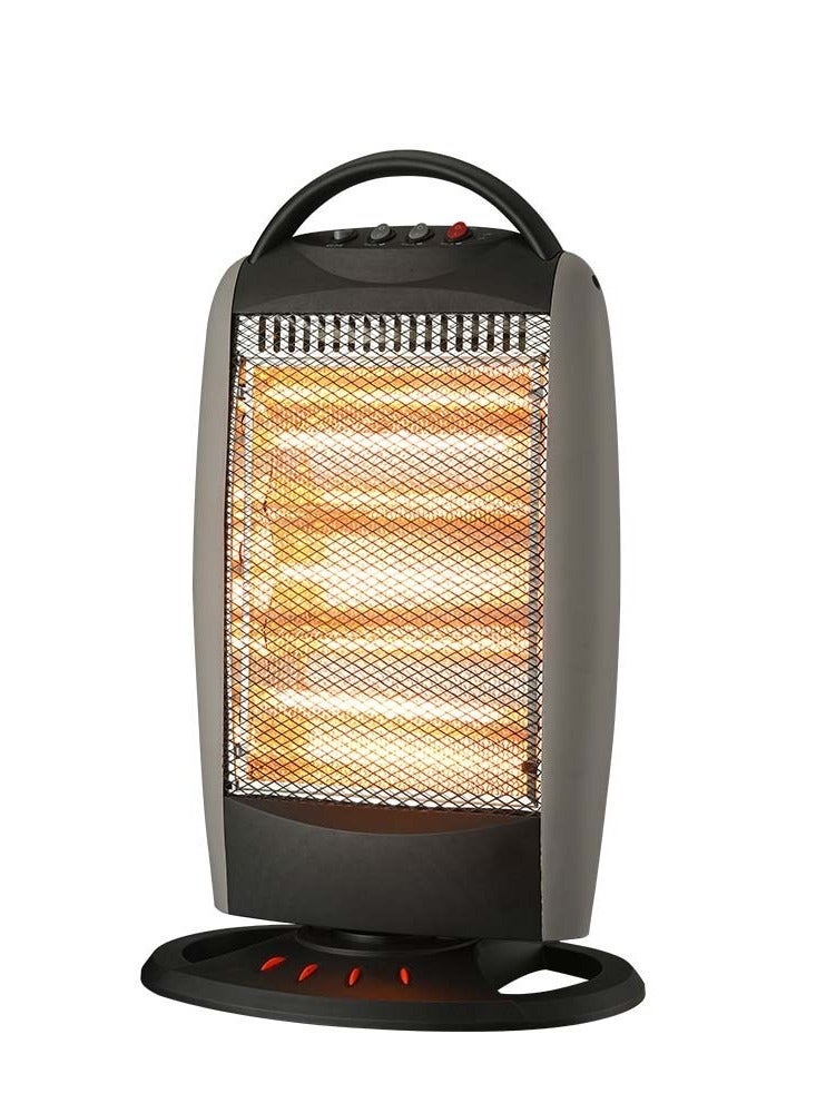 Denx Electric Heater - Infrared Fireplace- 3 Lamps 2000 W With 3 Heat Setting - Image 2