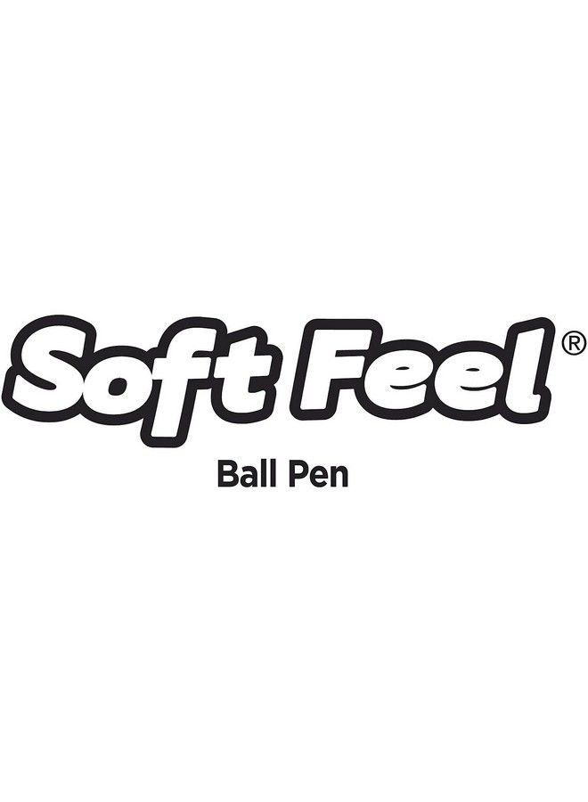 Bic قلم حبر جاف قابل للسحب ذو ملمس ناعم Scsm361Bk أسود 1 مم متوسط 36/عبوة - Image 4