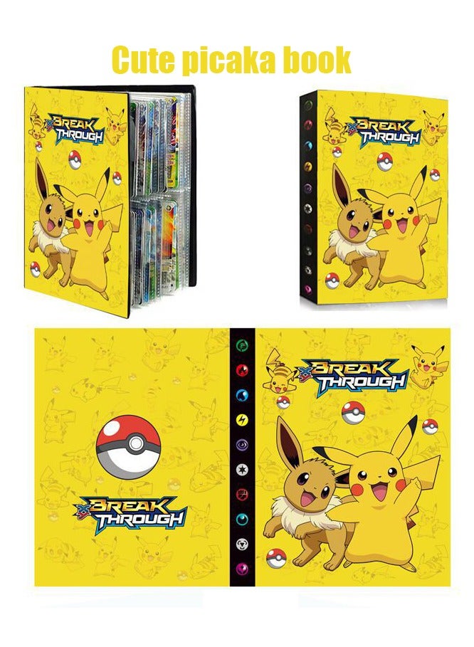 Pikachu Pokemon 240 Card Pack Card Collection Protection Box Album Book - Image 1