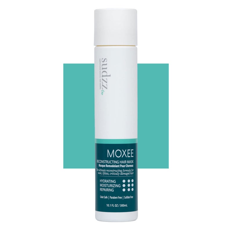 SUDZZFX Moxee Reconstructing - Hydrating Hair Mask - Deep Conditioner for Dry Damaged Hair Care - Provides Nourishment and Restores Weak, lifeless, Critically Damaged Hair 10.1 Fl Oz - Image 1