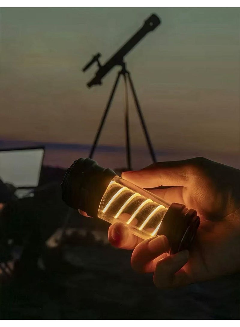 Outdoor Handheld Waterproof USB - Rechargeable Portable Camping Lantern - Image 2