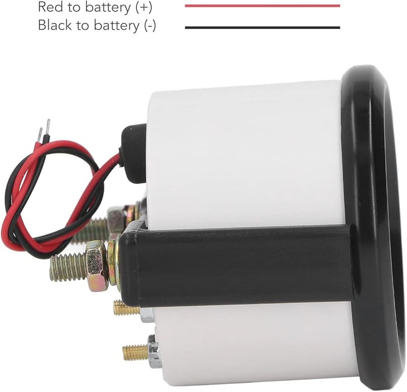 عداد LED خلفي 2 بوصة لقياس مستوى الوقود للدراجات النارية المعدلة للبنزين - Image 4