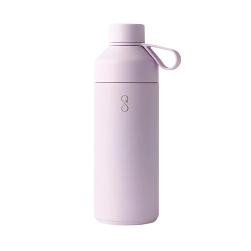 Ocean Bottle Big 34 oz | Stainless Steel Water Bottle | Reusable & Sustainable | Keeps Drinks Cold & Hot | Eco Friendly Gift (Lavender Haze) - Image 2