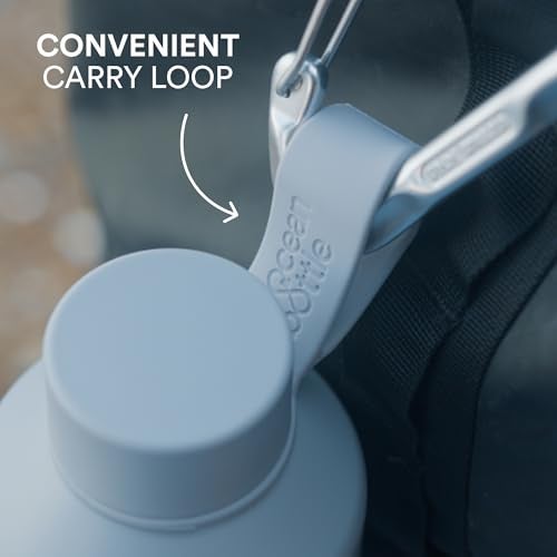 Ocean Bottle Big 34 oz | Stainless Steel Water Bottle | Reusable & Sustainable | Keeps Drinks Cold & Hot | Eco Friendly Gift (Lavender Haze) - Image 4