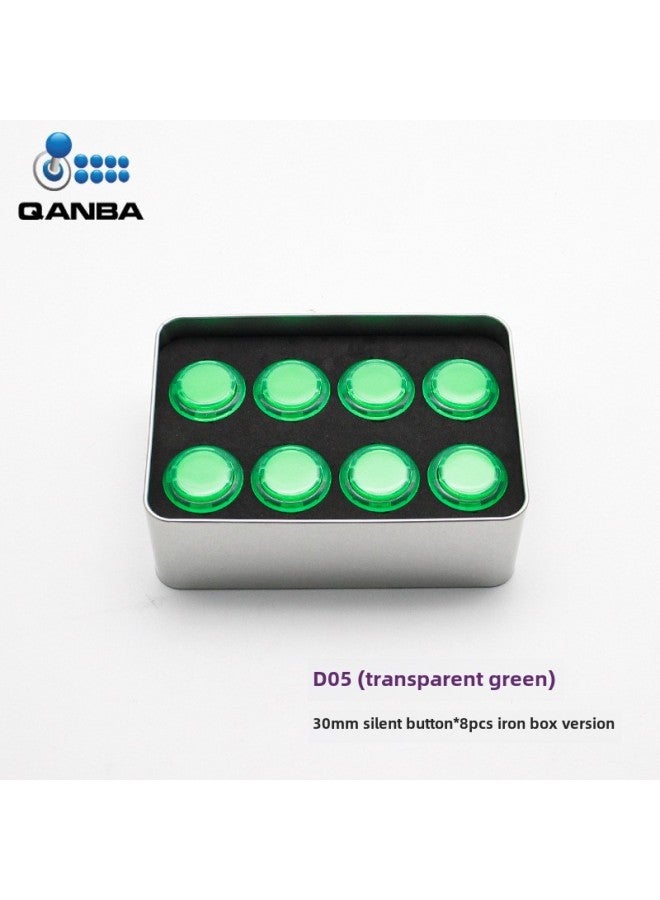 Qanba Gravity Ks Rapid Silent Street Fighter Arcade Button 30/24mm Mechanical Axis Quick Fire Digital Computer Game Joystick-Product Color:D05 30mm Boxed  - Image 1