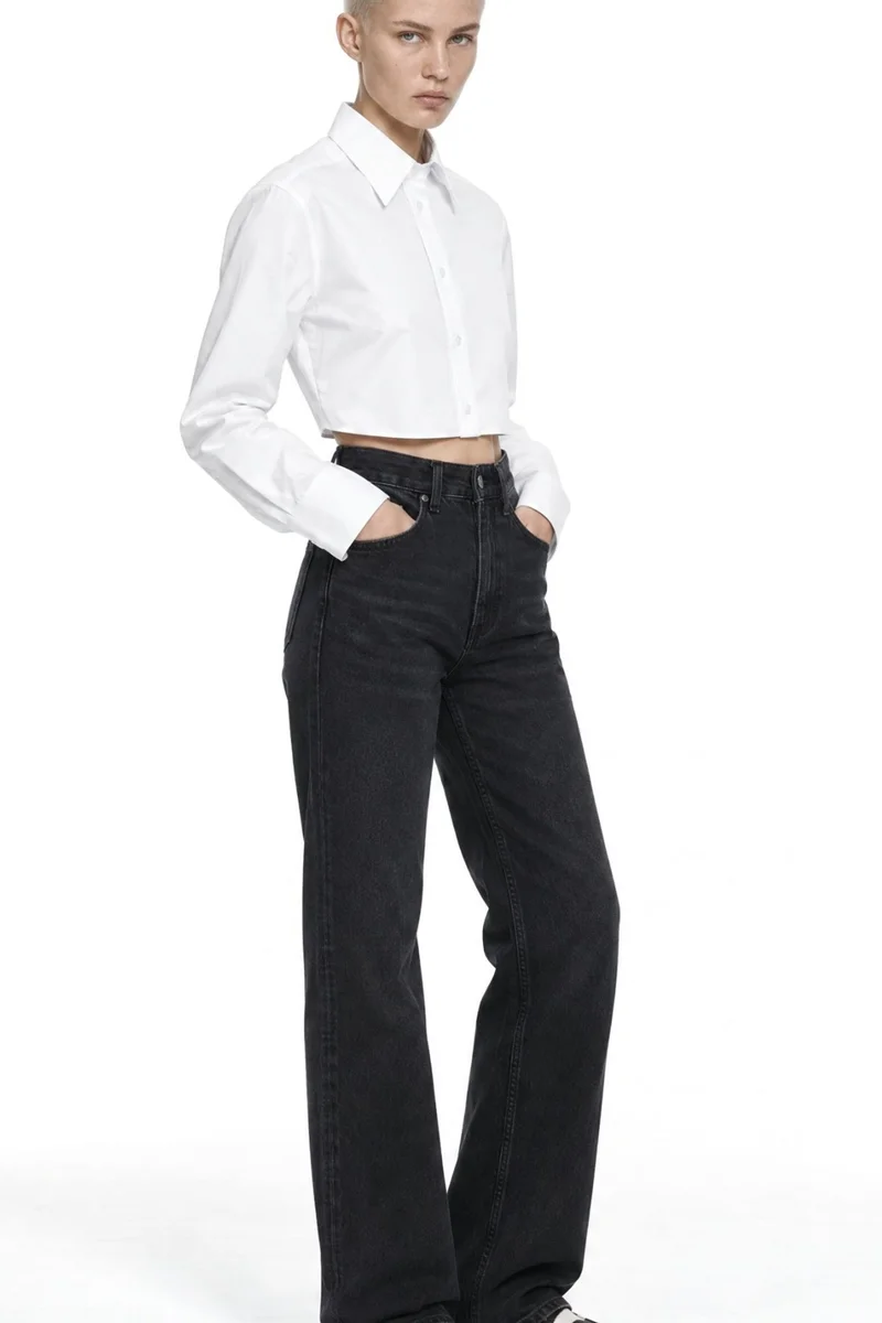 سكوالو SQUALO Straight-Leg Pants