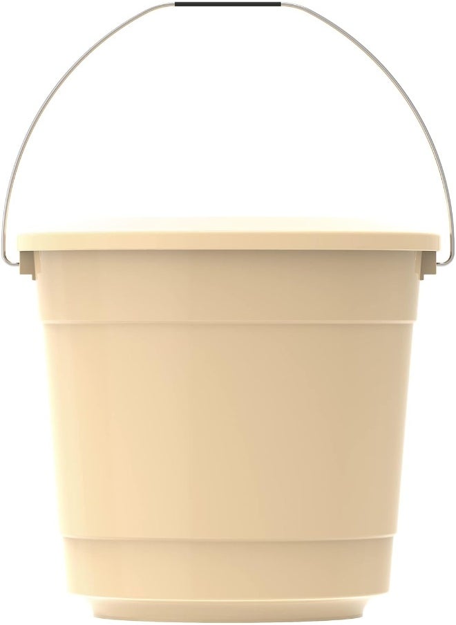 Cosmoplast Plastic EX Bucket 10L with Lid and Handle for Cleaning and Storing  - Image 2