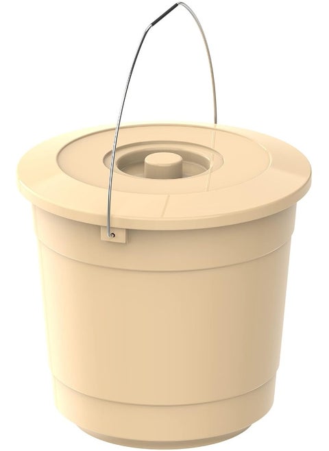 Plastic EX Bucket 10L with Lid and Handle for Cleaning and Storing