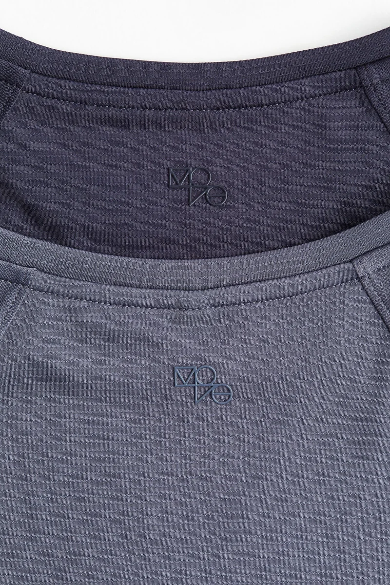 H&M 2-pack sports T-shirts with DryMove™