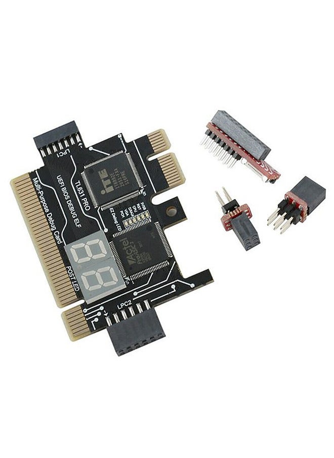Generic - Universal Laptop PCI Diagnose Card PC PCI-E Mini LPC Motherboard Diagnostic Analyzer Tester Debug Cards - Image 1