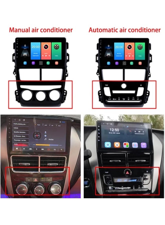 Vierex Fit Toyota Yaris Car Stereo Android Screen 2018-2022 With Apple Carplay Android Auto Wireless WiFi DSP AHD Camera Included Fast Interface QLED Auto AC (2+32GB Carplay) - Image 2