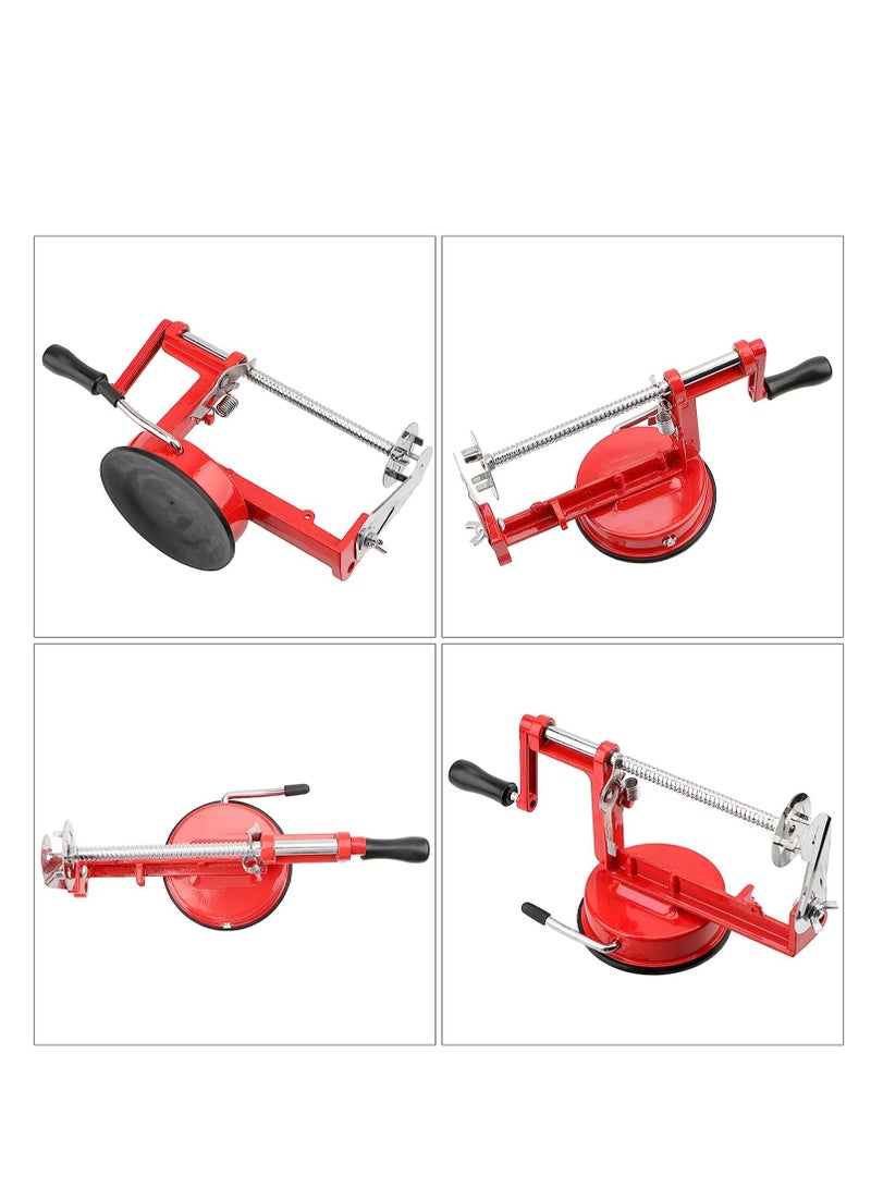 Excefore Potatoes Cutter Fries Cutter for Potatoes Tornado Potato Chips Spiral Cutter Manual Stainless Steel Spiral Potato Cutter Twisted Potato Slicer Kitchen Accessories Cooking Tools - Image 5