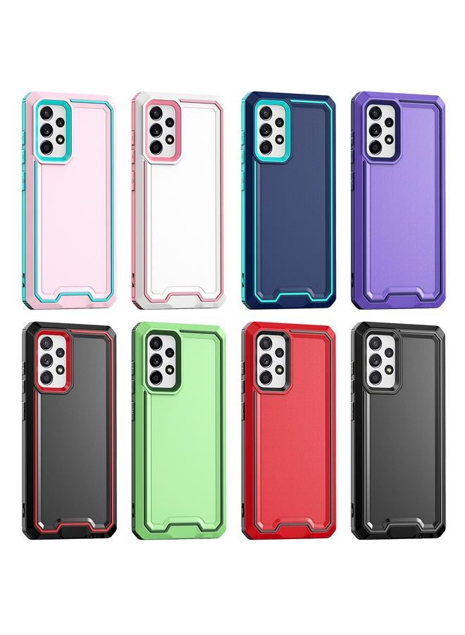 اس-توب جراب لهاتف Samsung Galaxy A52 4G&5G / A52S Armour جراب هاتف من مادة TPU + PC ثنائية اللون - Image 2